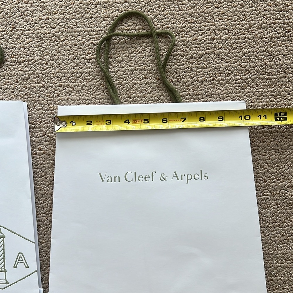 Set of 2 - VCA Van Cleef & Arpels shopping bag - Picture 9 of 12